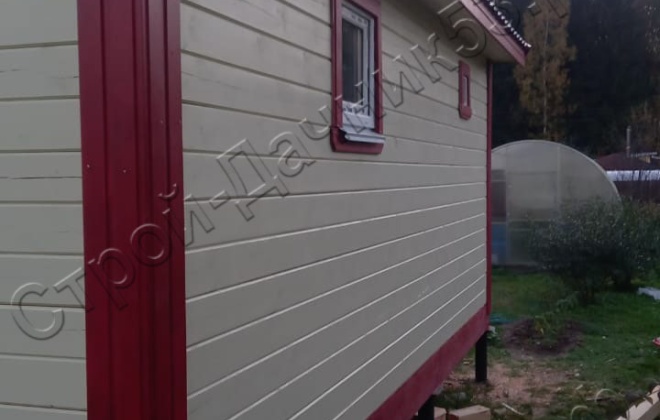 4 Брусовая баня  Б-11, 6х4м, 26 М², Московская область, Ступинский район, СНТ Дубрава-2. (17)